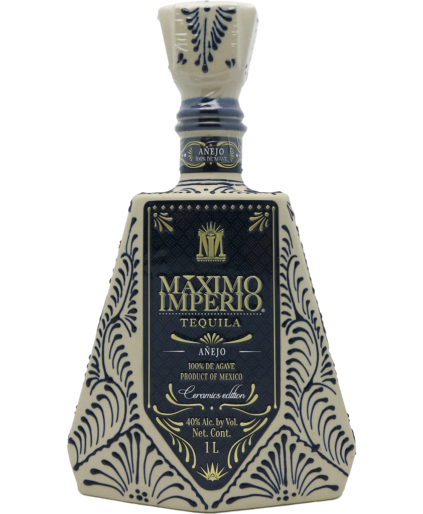 MAXIMO IMPERIO TEQUILA ANEJO CERAMIC BOTTLE 1LI