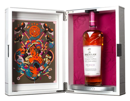 MACALLAN DISTIL YOUR WORLD MEXICO CITY SCOTCH SINGLE MALT 700ML