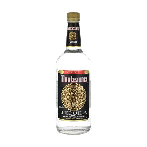 MONTEZUMA TEQUILA PREMIUM AZTEC SILVER 1.75LI