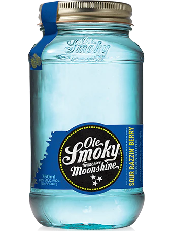 OLE SMOKY MOONSHINE SOUR RAZZIN BERRY 750ML