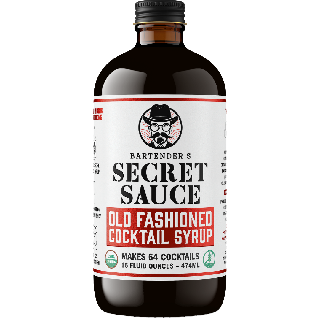 BARTENDERS SECRET SAUCE OLD FASHIONED COCKTAIL SYRUP 474ML