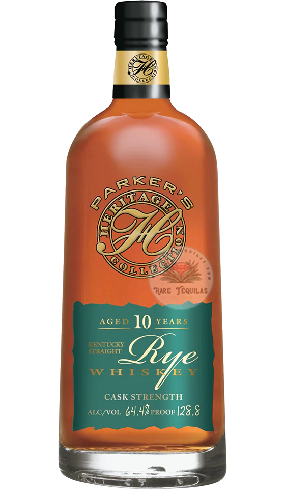 PARKERS HERITAGE COLLECTION WHISKEY RYE STRAIGHT CASK STRENGTH KENTUCKY 10YR 750ML