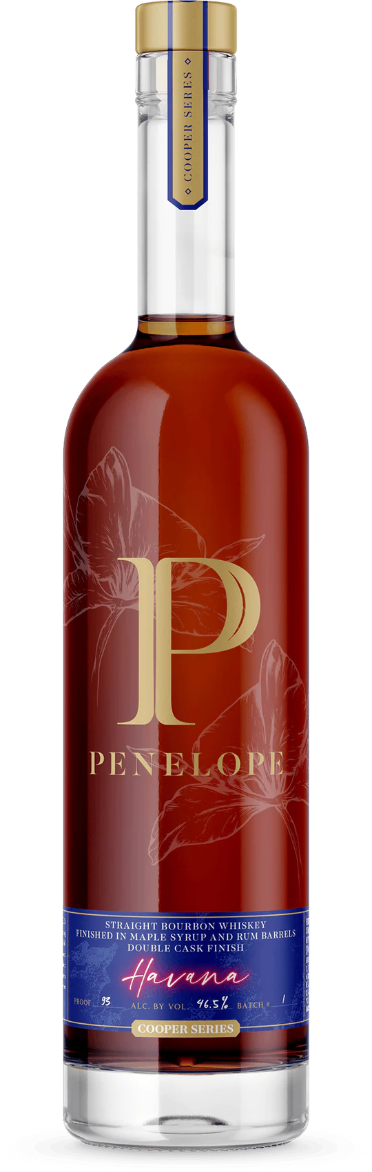 PENELOPE BOURBON STRAIGHT DOUBLE CASK COOPER SERIES LIMITED HAVANA EDITION KENTUCKY 750ML