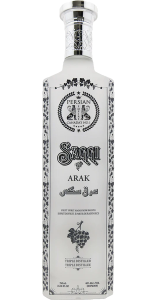 PERSIAN SAGGI ARAK PREMIUM CANADA 750ML Remedy Liquor