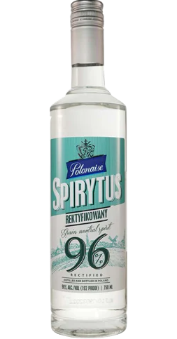 POLONAISE SPIRYTUS REKTYFIKOWANY SPIRIT POLAND 192PF 750ML