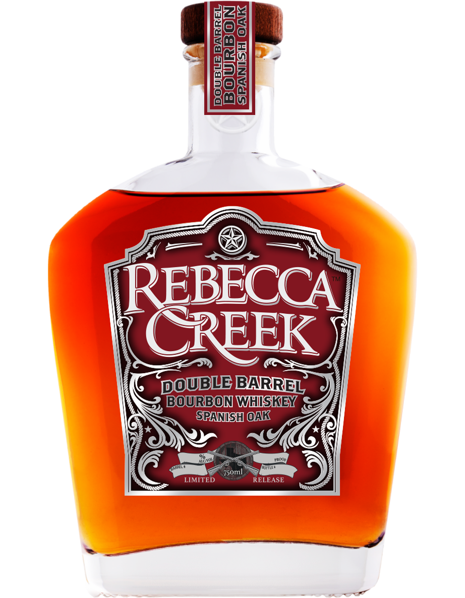 REBECCA CREEK DOUBLE BARREL BOURBON WHISKEY SPANISH OAK TEXAS 125.3PF 750ML