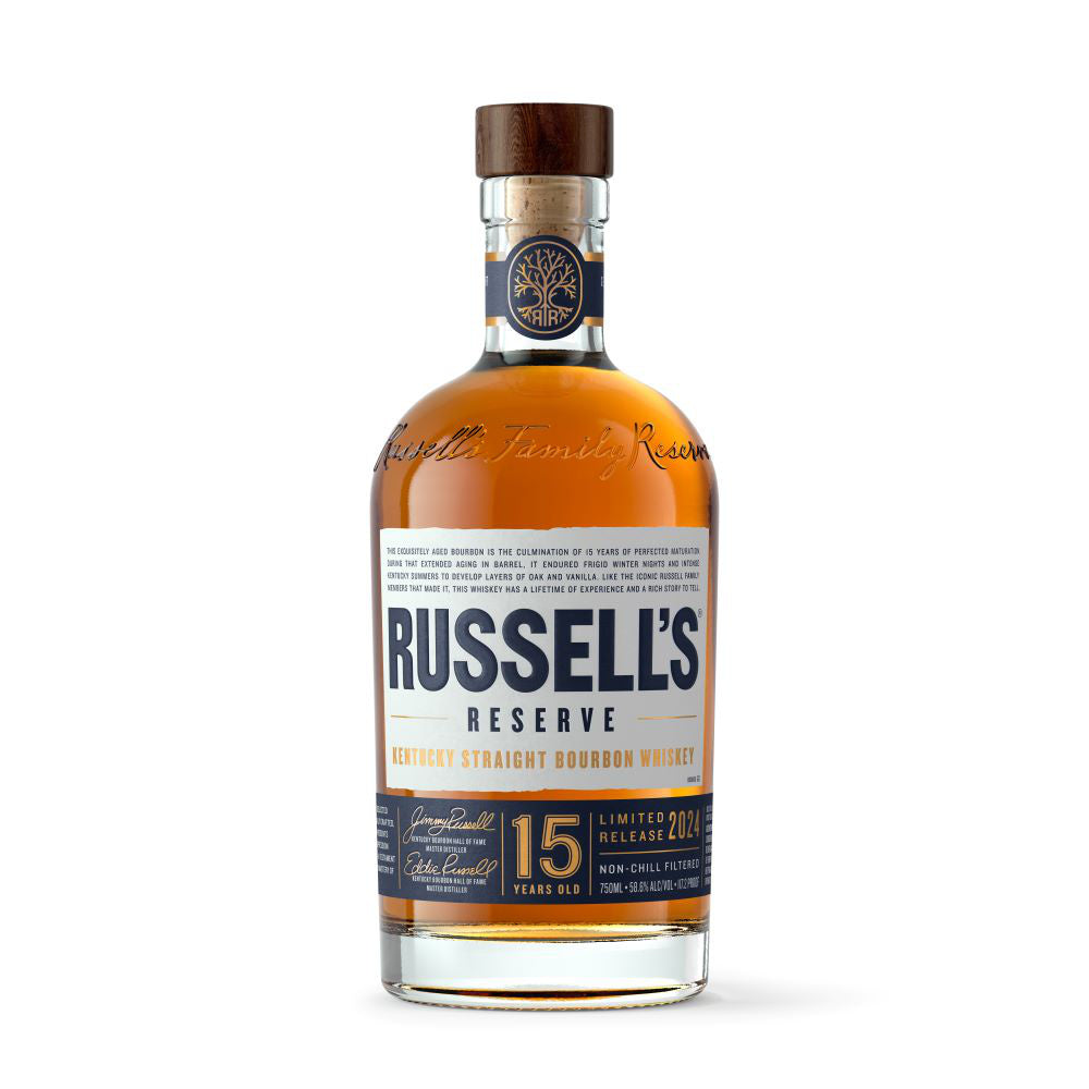 RUSSELLS RESERVE BOURBON STRAIGHT LIMITED RELEASE KENTUCKY 15YR 750ML ...