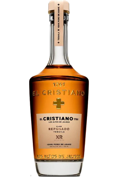 EL CRISTIANO TEQUILA EXTRA REPOSADO 750ML