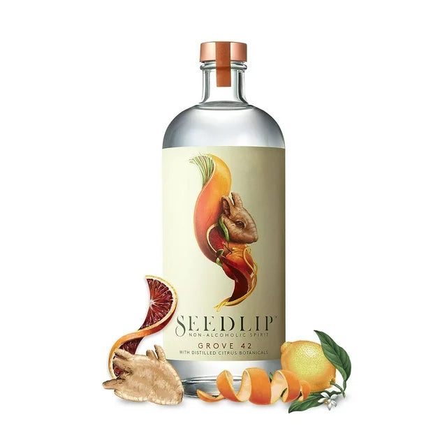 SEEDLIP GROVE 42 SPIRITS CITRUS NON ALCOHOLIC ENGLAND 700ML