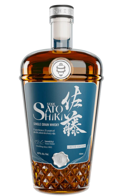 SEKK SATO SHIKI WHISKEY SINGLE GRAIN LIMITED 21YR JAPAN 750ML