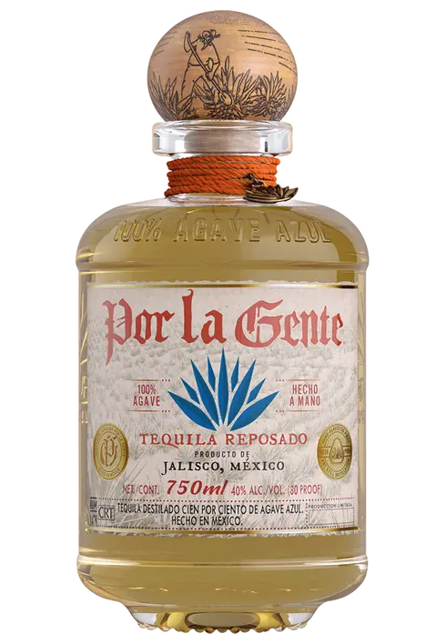 POR LA GENTE TEQUILA REPOSADO 750ML - Remedy Liquor