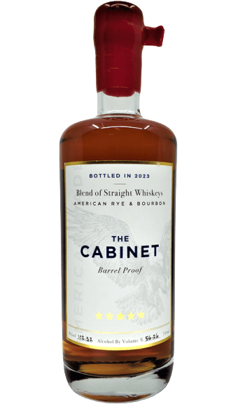 THE CABINET WHISKEY BLENDED BARREL PROOF KENTUCKY 750ML