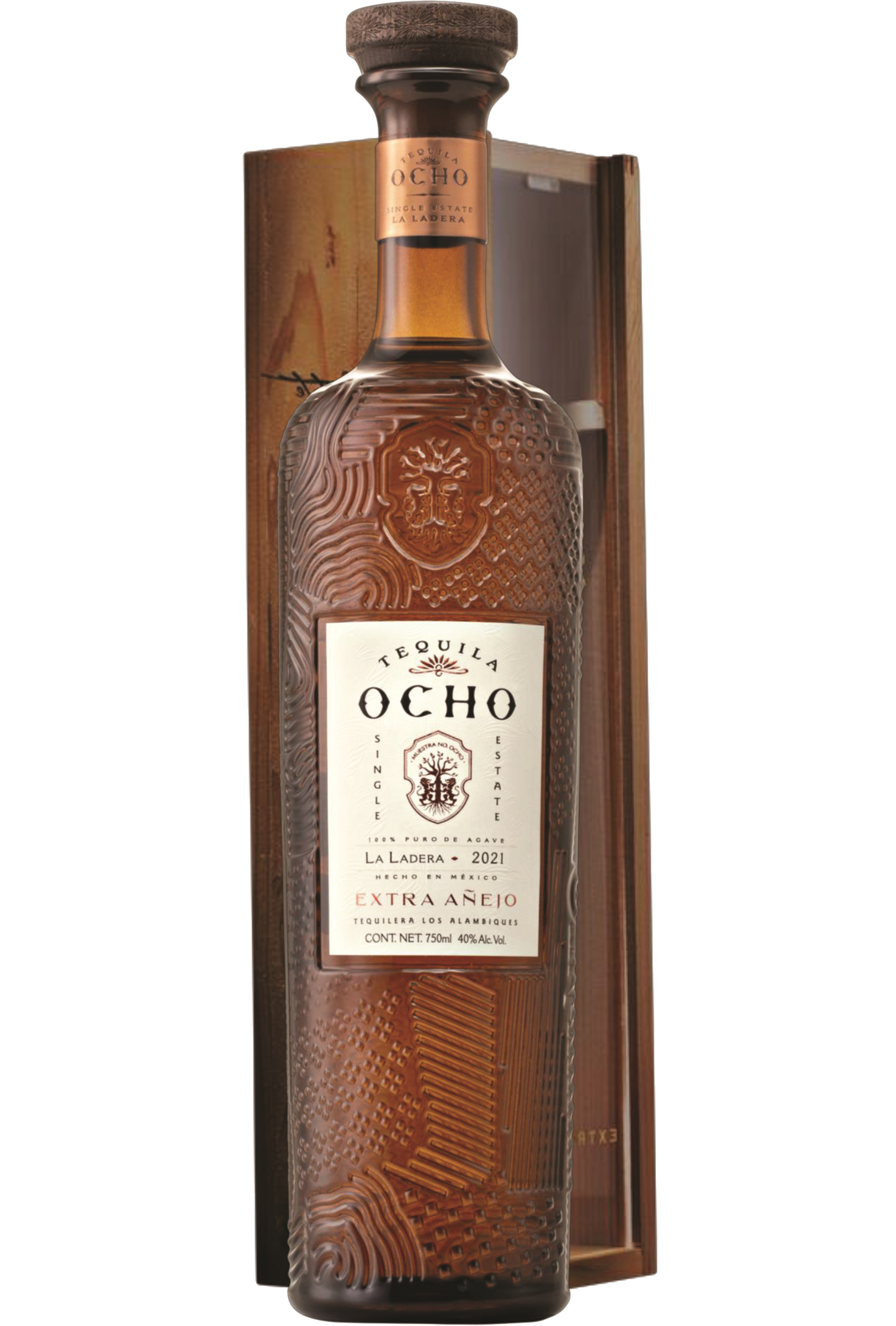 TEQUILA OCHO TEQUILA EXTRA ANEJO 750ML