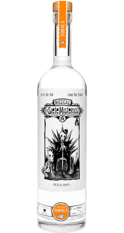 SIETE MISTERIOS MEZCAL TOBALA OAXACA 750ML