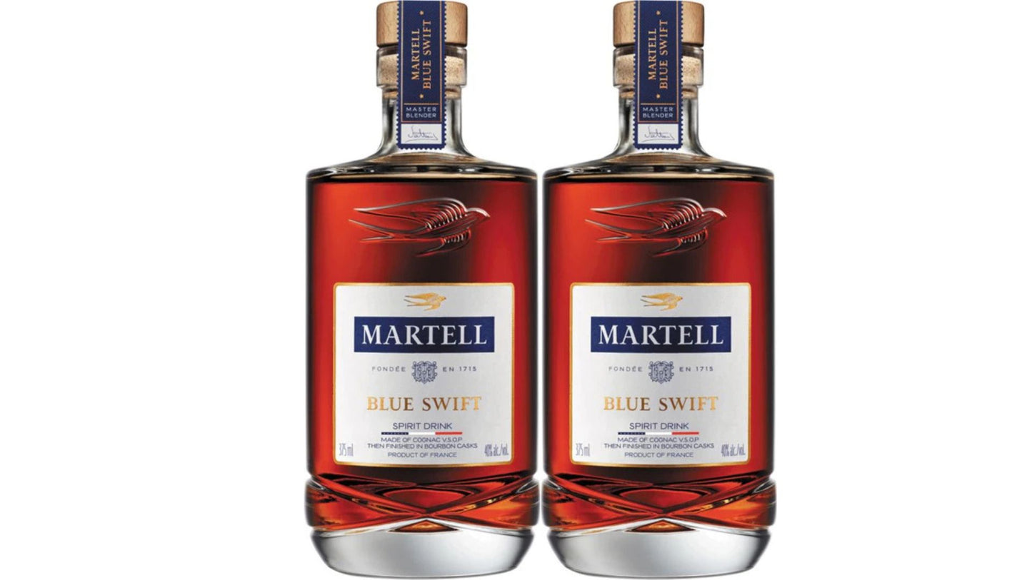 Martell Blue Swift 375ML Two Bottle Bundle