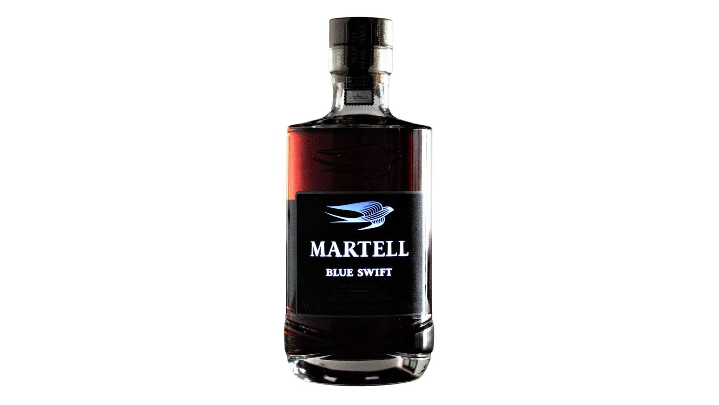 MARTELL BLUE SWIFT COGNAC NIGHT VERSION FRANCE 750ML