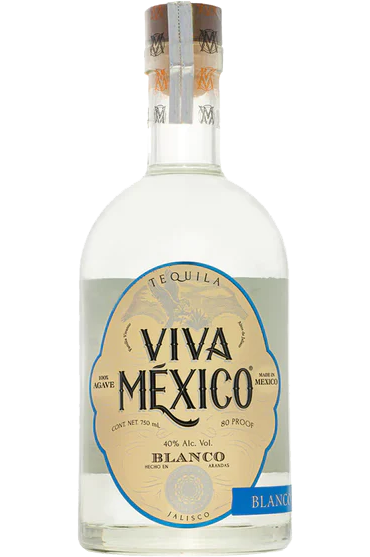 VIVA MEXICO TEQUILA BLANCO 750ML