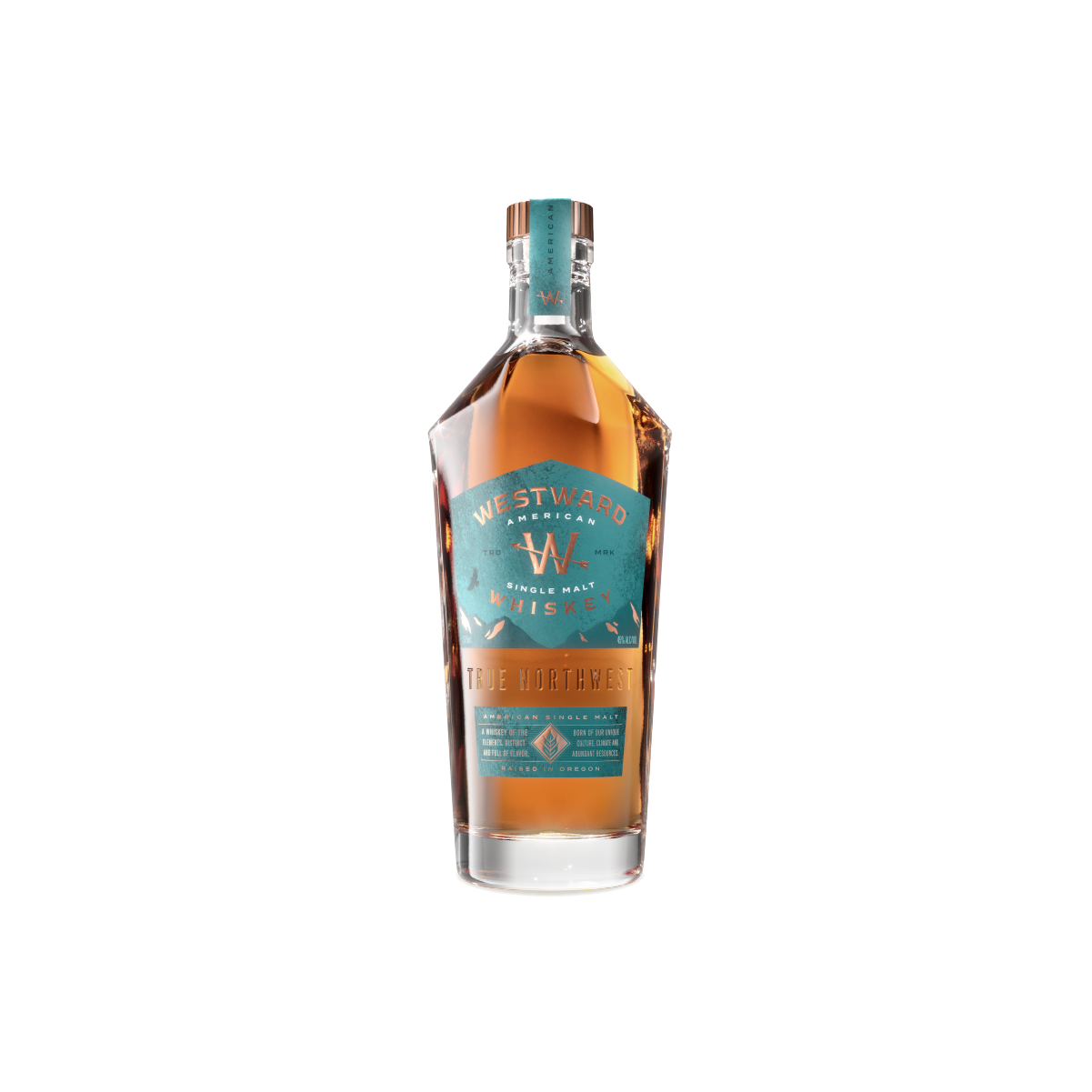 WESTWARD WHISKEY MALT SMALL BATCH STRAIGHT OREGON 90PF 375ML