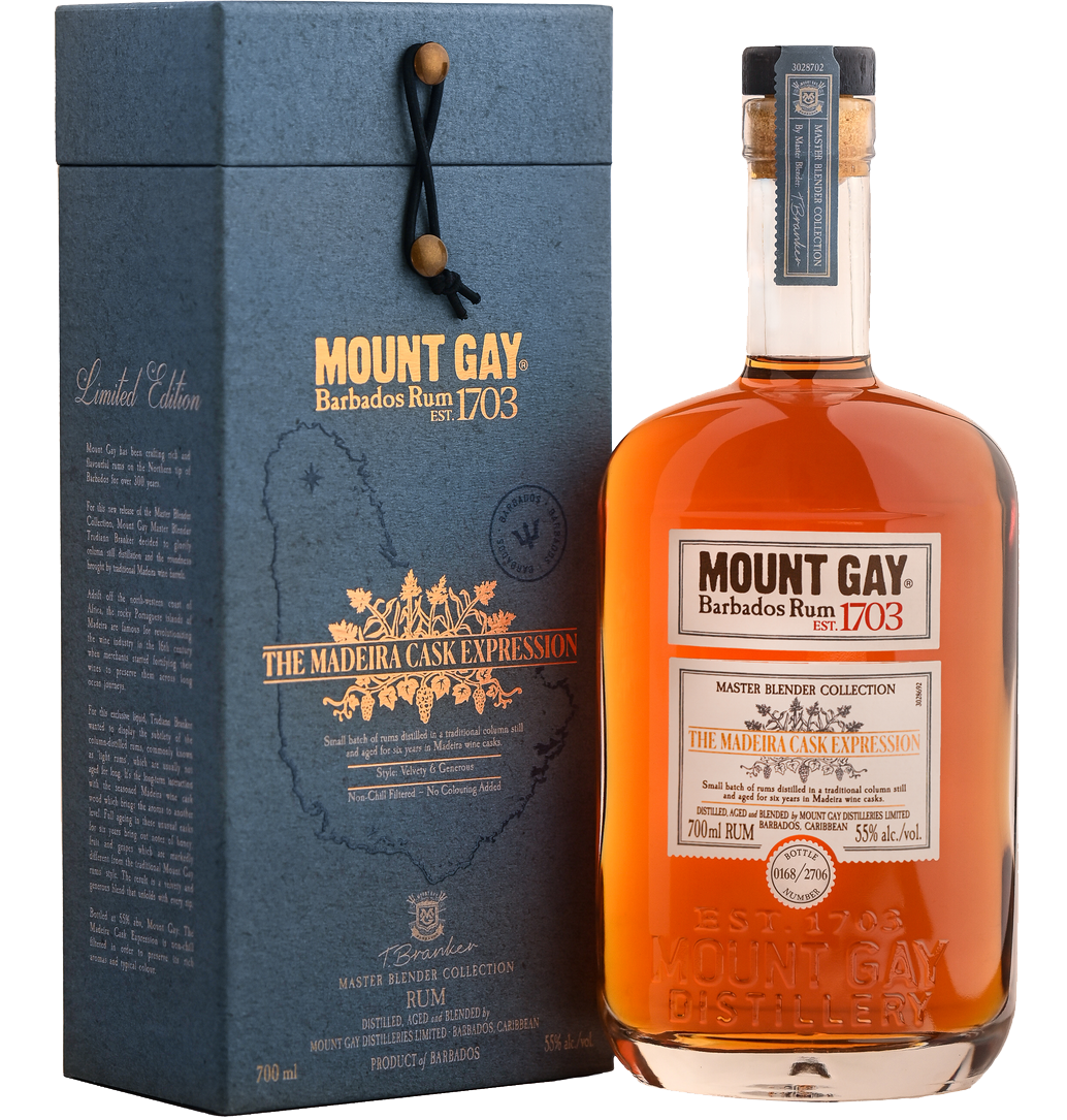 MOUNT GAY RUM MASTER BLENDER COLLECTION #5 MADEIRA CASK EXPRESSION BARBADOS 700ML - Remedy Liquor