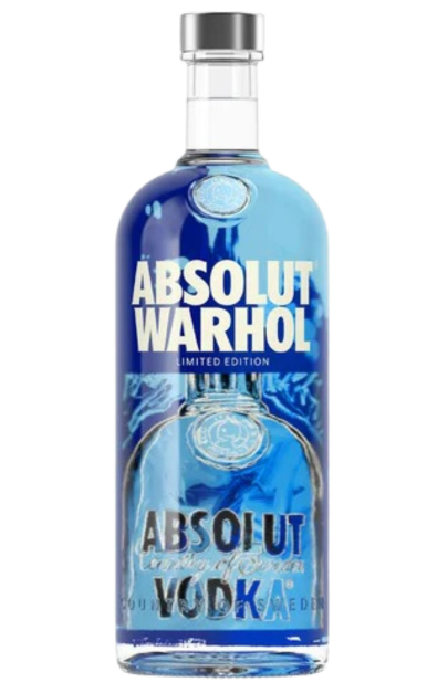 ABSOLUT VODKA ANDY WARHOL EDITION SWEDEN 750ML