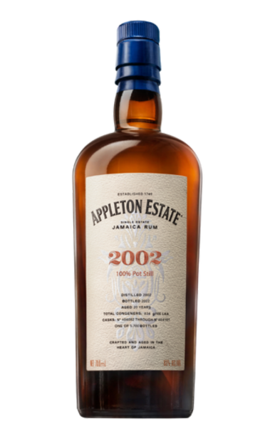 APPLETON ESTATE RUM HEARTS COLLECTION 2002 20YR JAMAICA 750ML