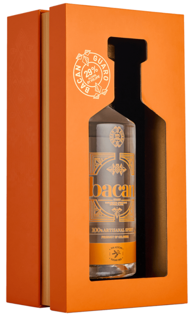 BACAN GUARO SPIRIT ARTISANAL SIN AZUCAR COLOMBIA 750ML