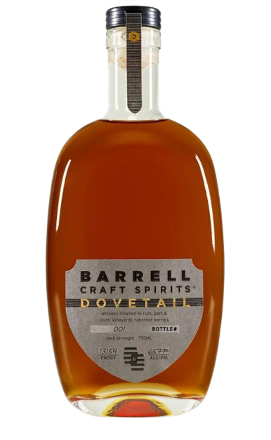 BARRELL CRAFT DOVETAIL WHISKEY GREY LABEL CASK STRENGTH KENTUCKY 750ML