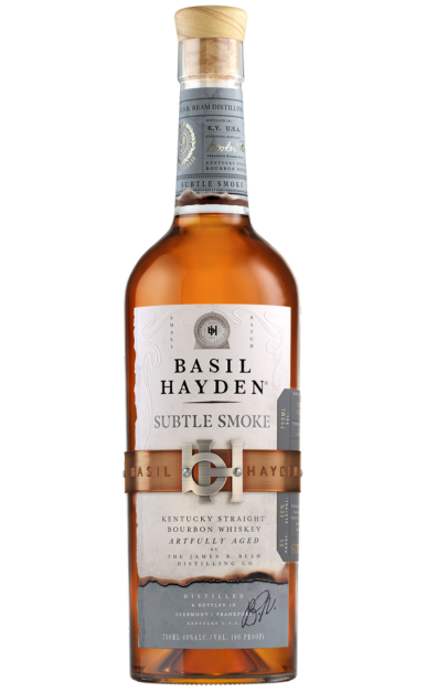 BASIL HAYDEN BOURBON SMALL BATCH SUBTLE SMOKE ARTFULLY AGED KENTUCKY 750ML