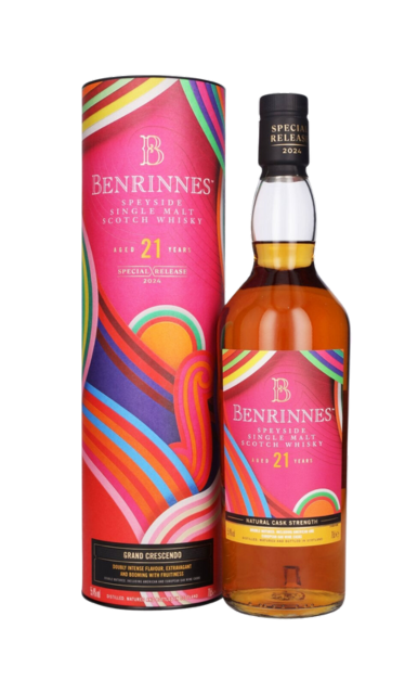 BENRINNES SCOTCH SINGLE MALT SPECIAL 2024 RELEASE 21YR 750ML