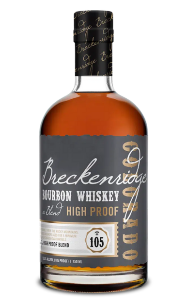 BRECKENRIDGE BOURBON BLENDED HIGH PROOF COLORADO 105PF 750ML