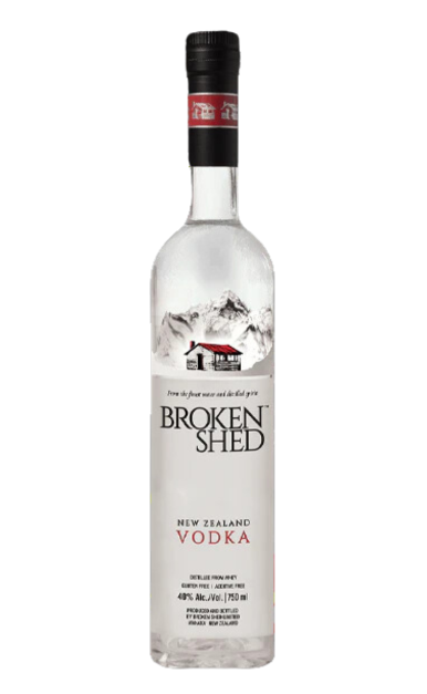 BROKEN SHED VODKA NEW ZEALAND 750ML