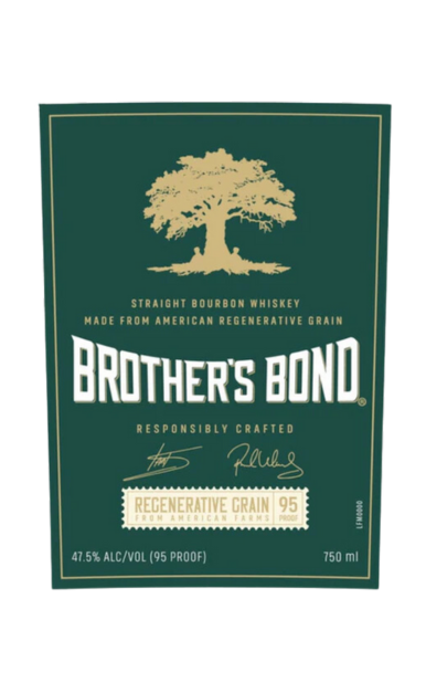 BROTHERS BOND BOURBON STRAIGHT REGENERATIVE GRAIN 95PF 750ML