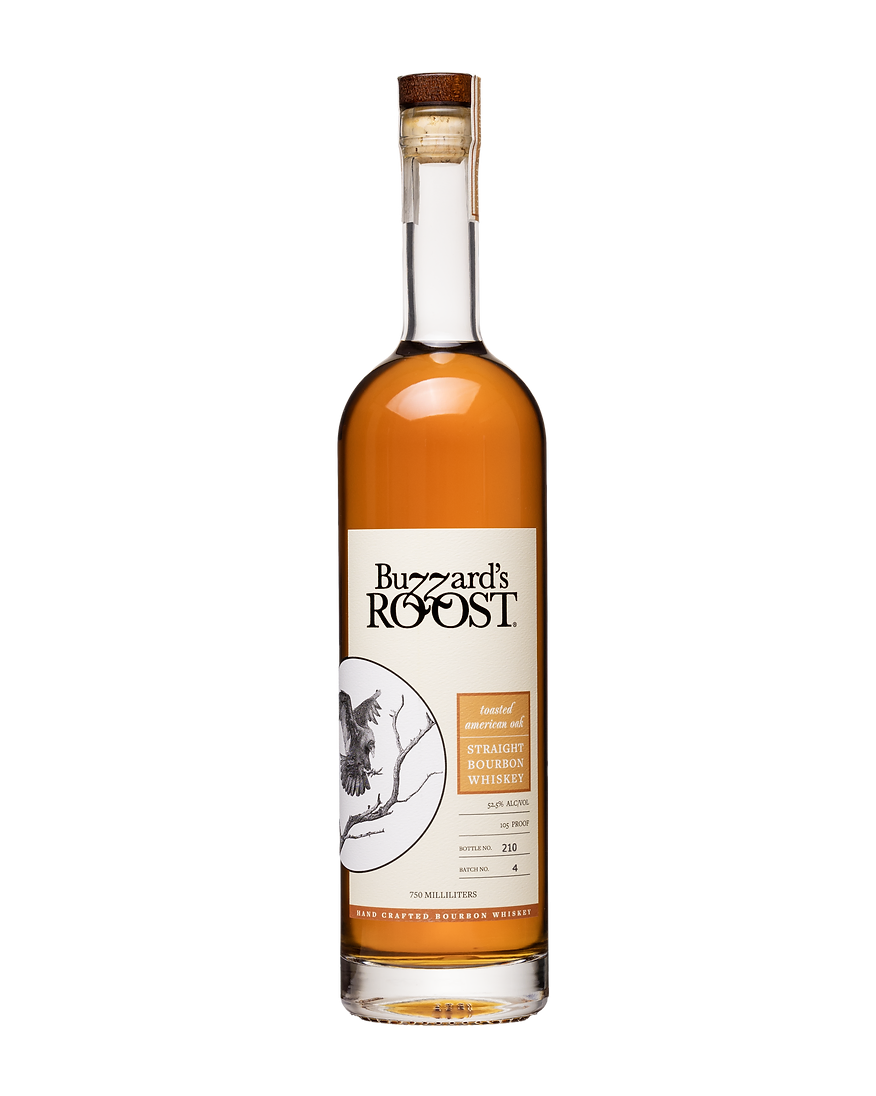 BUZZARDS ROOST BOURBON STRAIGHT TOASTED AMERICAN OAK INDIANA 750ML