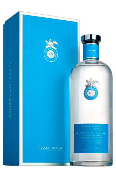 CASA DRAGONES TEQUILA BLANCO 1.75LI