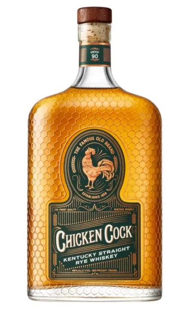 CHICKEN COCK WHISKEY RYE STRAIGHT KENTUCKY 750ML