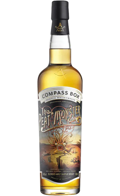 COMPASS BOX PEAT MONSTER SCOTCH BLENDED MALT 92PF 750ML