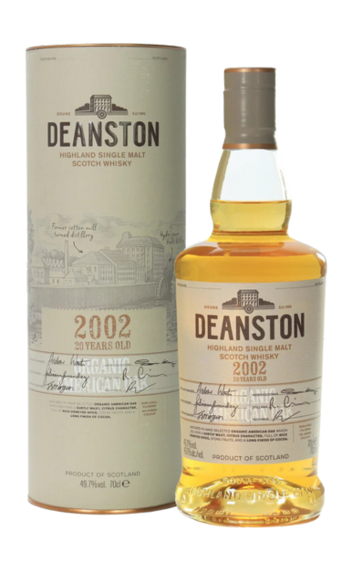 DEANSTON SCOTCH SINGLE MALT ORGANIC AMERICAN OAK 20YR 750ML