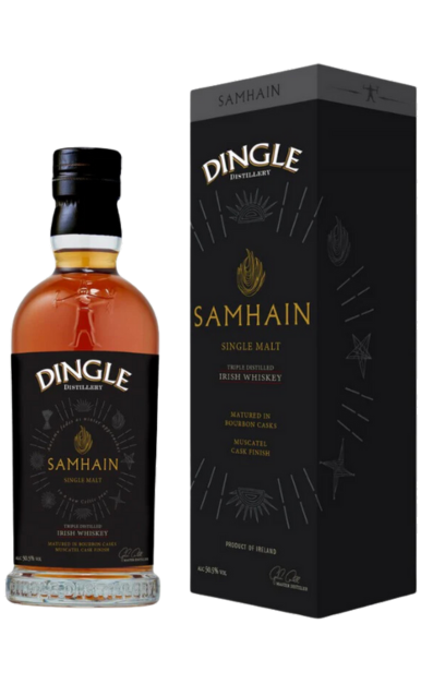 DINGLE SAMHAIN WHISKEY SINGLE MALT TRIPLE DISTILLED MUSCATEL CASK FINISH IRISH 700ML