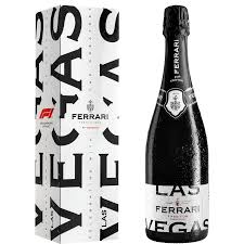 FERRARI TRENTO SPARKLING WINE BRUT F1 LIMITED LAS VEGAS EDITION ITALY 750ML