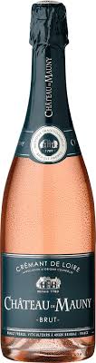 CHATEAU DE MAUNY CREMANT DE LOIRE SPARKLING WINE BRUT ROSE FRANCE 750ML