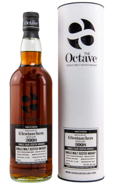 DUNCAN TAYLOR GLENTAUCHERS SCOTCH SINGLE MALT SINGLE SHERRY CASK 14YR 750ML - Remedy Liquor