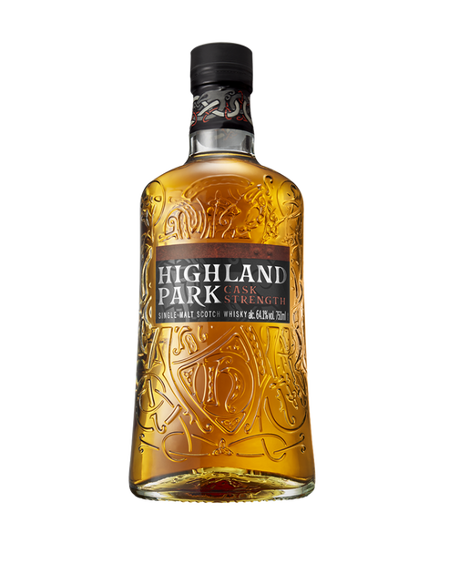 HIGHLAND PARK SCOTCH SINGLE MALT RELEASE NO 3 CASK STRENGTH ROBUST & INTENSE 750ML