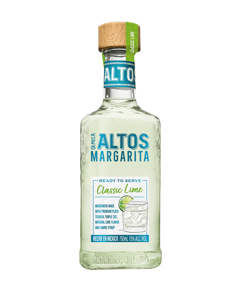 OLMECA ALTOS MARGARITA CLASSIC LIME 750ML