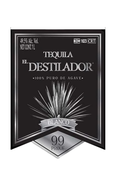 EL DESTILADOR TEQUILA BLANCO 99PF 1LI