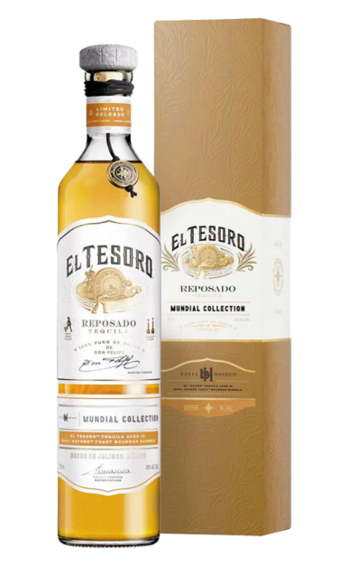 EL TESORO TEQUILA REPOSADO MUNDIAL COLLECTION BASIL HAYDEN EDITION 750ML