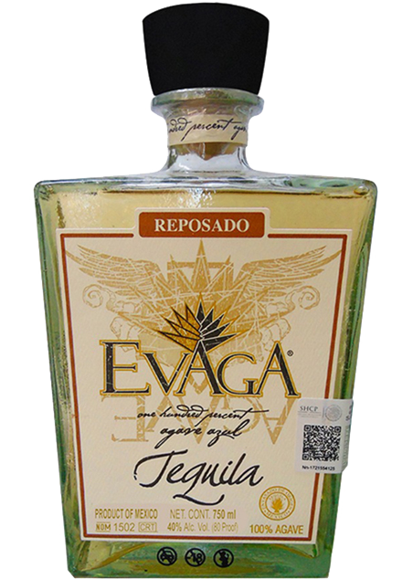 EVAGA TEQUILA REPOSADO 750ML