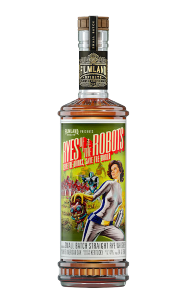 FILMLAND WHISKEY RYE RYES OF THE ROBOTS SMALL BATCH KENTUCKY 750ML