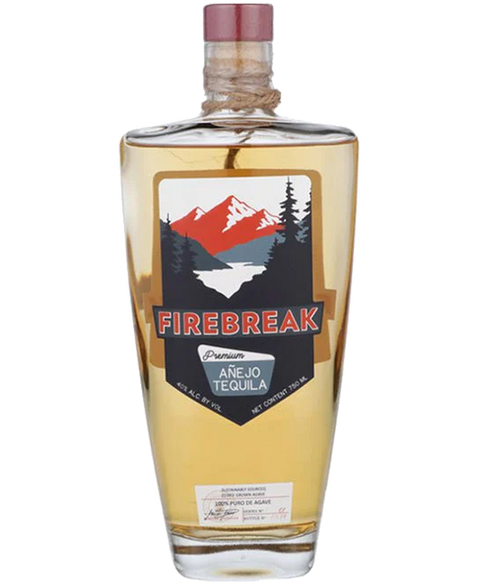 FIREBREAK PREMIUM TEQUILA ANEJO 750ML