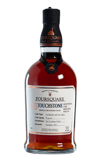 FOURSQUARE RUM SINGLE BLENDED TOUCHSTONE EXCEPTIONAL CASK SELECTION BARBADOS 750ML