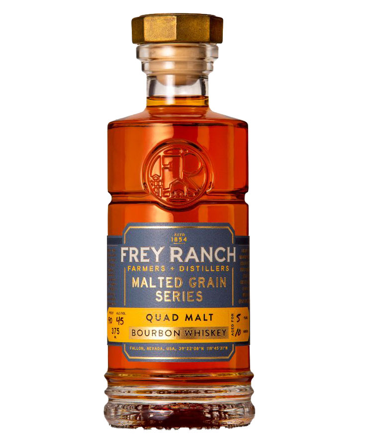 FREY RANCH BOURBON MALTED GRAIN SERIES QUAD MALT NEVADA 6YR 375ML